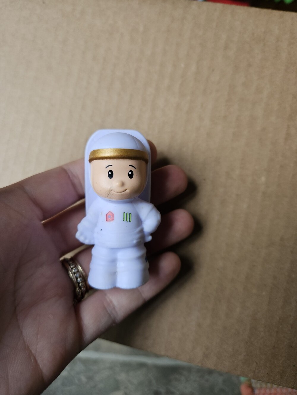 💚5/$15 2013 Fisher-Price Little People Skinny Astronaut
